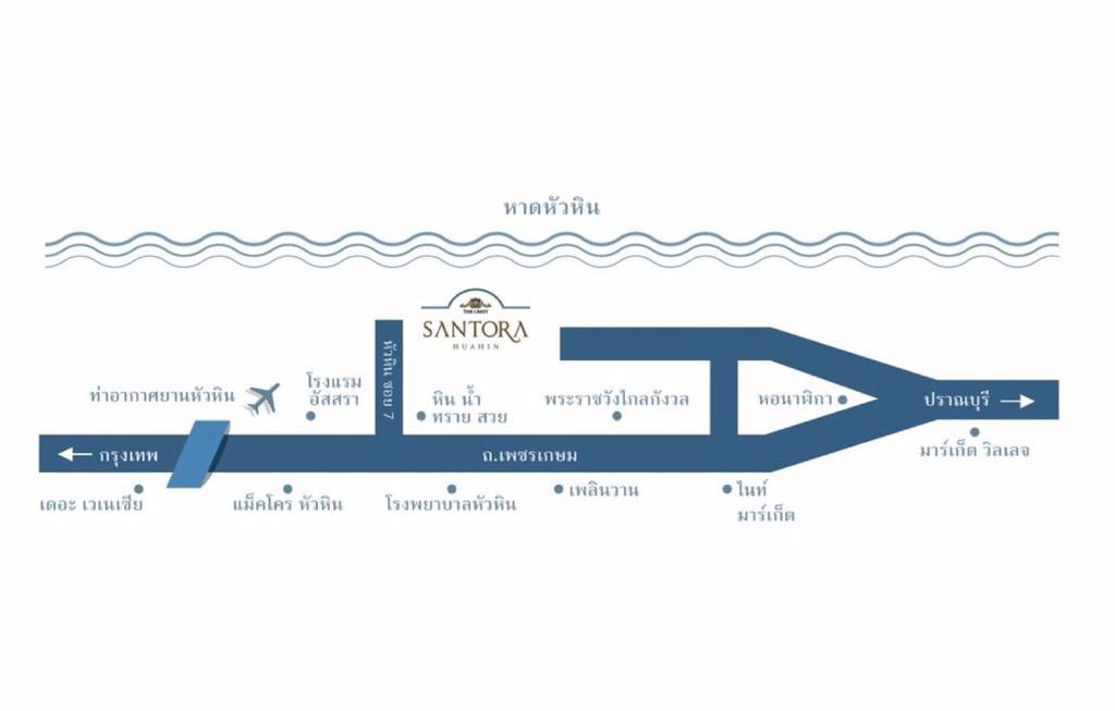 شقة The Crest Santora Hua-Hin هوا هين المظهر الخارجي الصورة